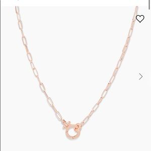 Gorjana Parker Mini Necklace Rose Gold
